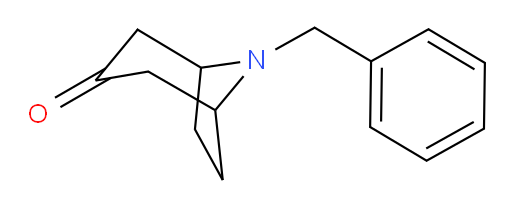 N-benzyltropinone;N-BENZYLNORTROPINONE;N-Benzyltropinone,96%;8-BENZYLNORTROPAN-3-ONE;N-Benzyl-3-nortropinone;8-Benzyl-3-nortropanone;N-Benzyltropinone,96%(TLC);8-Benzyl-8-azabicyclo[3.2...;8-Benzyl-1αH,5αH-nortropan-3-one;3-BENZYL-3,8-DIAZABICYCLO[3.2.1]OCTANE