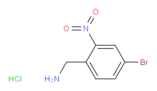 (4-bromo-2-nitrophenyl)methanamine hydrochloride