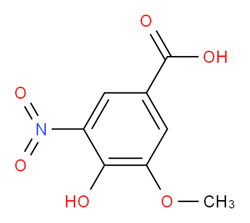 4-hydroxy-3-methoxy-5-nitrobenzoic acid