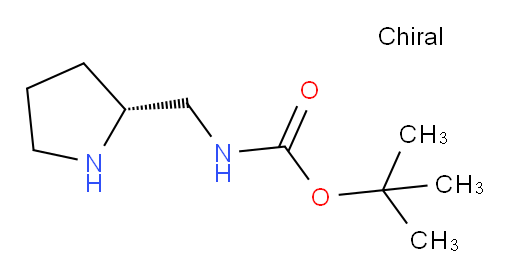 1,1-Dimethylethyl N-[(2R)-2-pyrrolidinylmethyl]carbamate