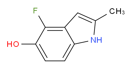 4-Fluoro-5-hydroxy-2-methylindole