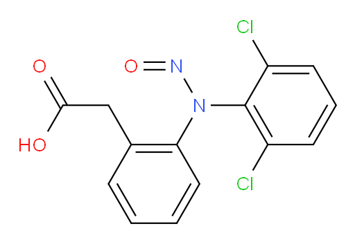 2-(2-((2,6-dichlorophenyl)(nitroso)amino)phenyl)acetic acid