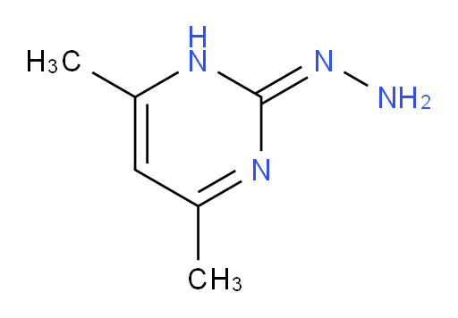 2-hydrazono-4,6-dimethyl-1,2-dihydropyrimidine