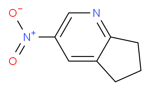3-nitro-5H,6H,7H-cyclopenta[b]pyridine;3-NITRO-6,7-DIHYDRO-5H-CYCLOPENTA[B]PYRIDINE;6,7-dihydro-3-nitro-5H-Cyclopenta[b]pyridine;5H-Cyclopenta[b]pyridine,6,7-dihydro-3-nitro-