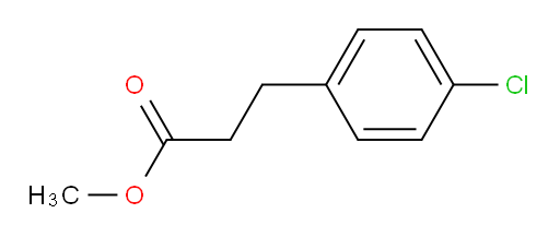 4-Chlorobenzenepropanoic acid methyl ester
