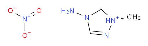 1H-1,2,4-Triazolium, 4-amino-1-methyl-, nitrate
