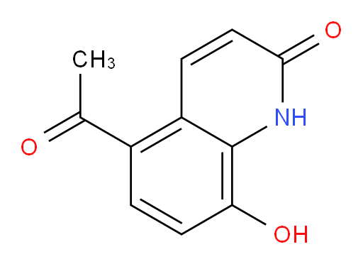 5-Acetyl-8-hydroxy-quinolin-2(1H)-one