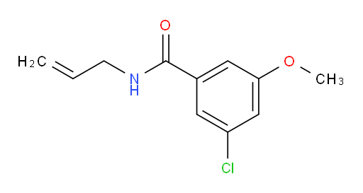 N-allyl-3-chloro-5-methoxybenzamide