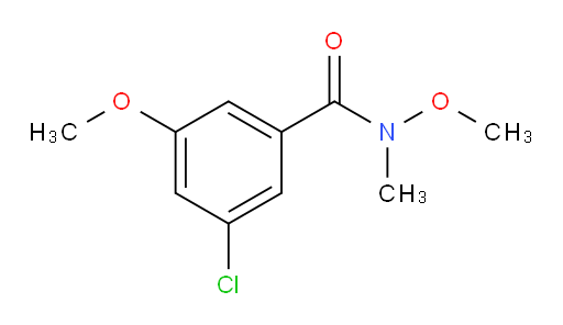 3-chloro-N,5-dimethoxy-N-methylbenzamide