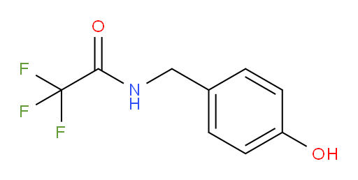 2,2,2-trifluoro-N-(4-hydroxybenzyl)acetamide