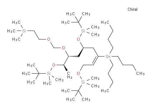 (8R,10R,E)-10-((tert-butyldimethylsilyl)oxy)-8-((R)-1-((tert-butyldimethylsilyl)oxy)ethyl)-2,2,16,16,17,17-hexamethyl-12-(tributylstannyl)-5,7,15-trioxa-2,16-disilaoctadec-12-ene