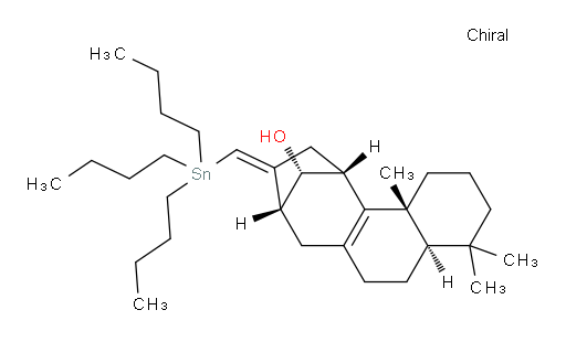 (4aR,8R,11R,11bR,12R,Z)-4,4,11b-trimethyl-9-((tributylstannyl)methylene)-2,3,4,4a,5,6,7,8,9,10,11,11b-dodecahydro-1H-8,11-methanocyclohepta[a]naphthalen-12-ol