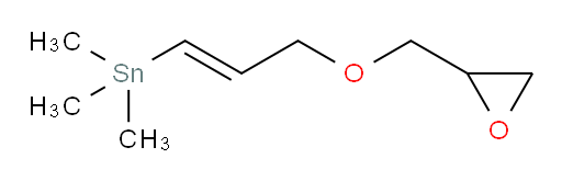 (E)-trimethyl(3-(oxiran-2-ylmethoxy)prop-1-en-1-yl)stannane