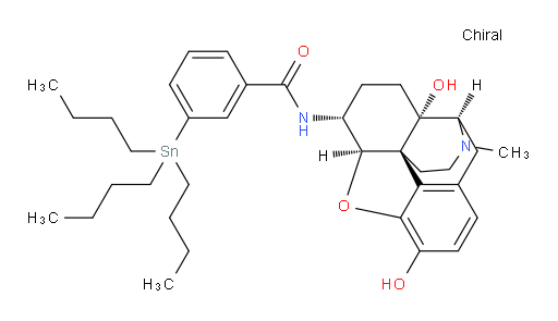 N-((4R,4aS,7R,7aR,12bS)-4a,9-dihydroxy-3-methyl-2,3,4,4a,5,6,7,7a-octahydro-1H-4,12-methanobenzofuro[3,2-e]isoquinolin-7-yl)-3-(tributylstannyl)benzamide