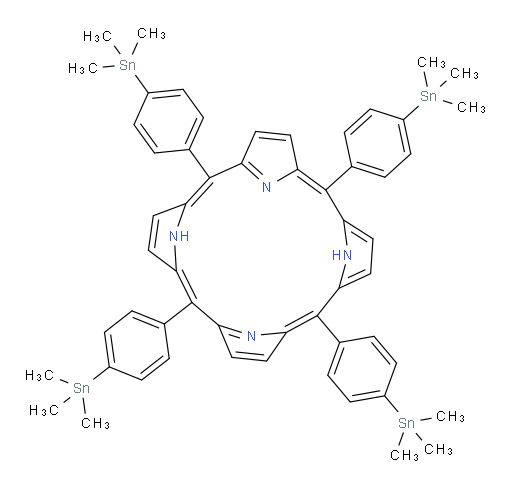 5,10,15,20-Tetrakis[4-(trimethylstannyl)phenyl]-21H,23H-porphine