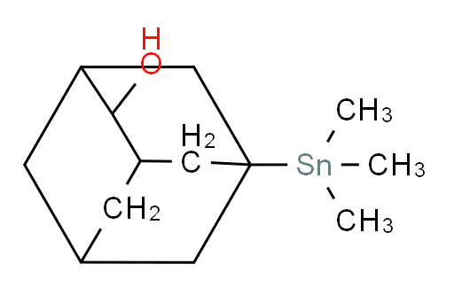 5-(trimethylstannyl)adamantan-2-ol