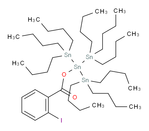 1,1,1,3,3,3-hexabutyl-2-(tributylstannyl)tristannan-2-yl 2-iodobenzoate