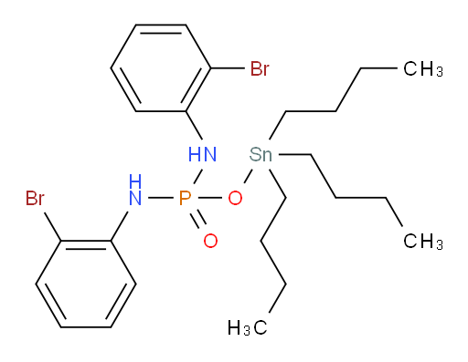 Stannane, [[bis[(2-bromophenyl)amino]phosphinyl]oxy]tributyl-