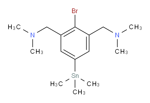 1,1'-(2-bromo-5-(trimethylstannyl)-1,3-phenylene)bis(N,N-dimethylmethanamine)