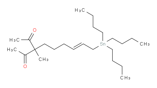 (E)-3-甲基-3-(6-(三丁基锡基)己-4-烯-1-基)戊烷-2,4-二酮