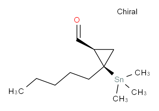 (1R,2R)-2-戊基-2-(三甲基锡基)环丙烷甲醛