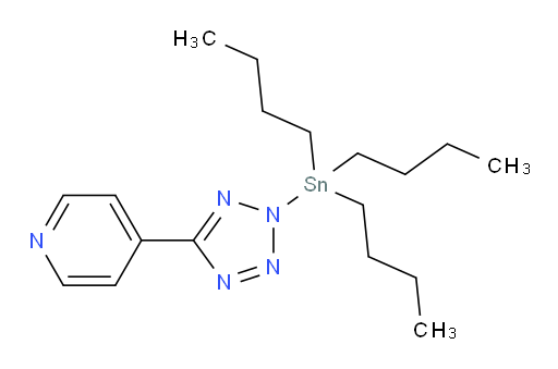 4-(2-(三丁基锡基)-2H-四氮唑-5-基)吡啶