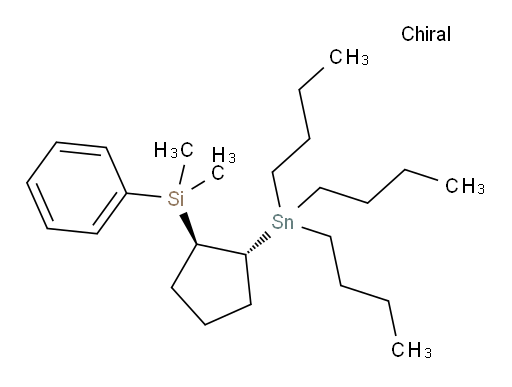 二甲基(苯基)((1R,2R)-2-(三丁基锡基)环戊基)硅烷