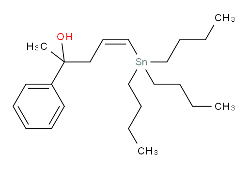 (Z)-2-苯基-5-(三丁基锡基)戊-4-烯-2-醇