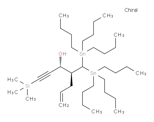 (3R,4S)-4-(双(三丁基锡基)甲基)-1-(三甲基硅基)庚-6-烯-1-炔-3-醇