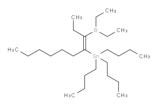 (E)-三丁基(3-(二乙基boryl)癸-3-烯-4-基)锡烷