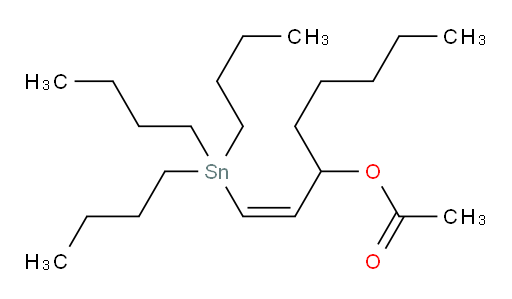 (Z)-1-(三丁基锡基)辛-1-烯-3-基 乙酸酯