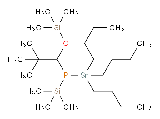 4-(叔丁基)-6,6-二丁基-2,2-二甲基-5-(三甲基硅基)-3-氧杂-5-磷杂-2-硅杂-6-锡杂癸烷