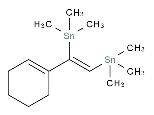 (Z)-(1-(cyclohex-1-en-1-yl)ethene-1,2-diyl)bis(trimethylstannane)