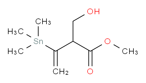 methyl 2-(hydroxymethyl)-3-(trimethylstannyl)but-3-enoate
