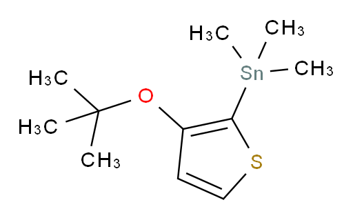 (3-(叔-丁氧基)噻吩-2-基)三甲基锡烷