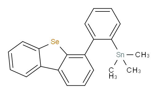 (2-(二苯并[b,d]硒杂phen-4-基)苯基)三甲基锡烷