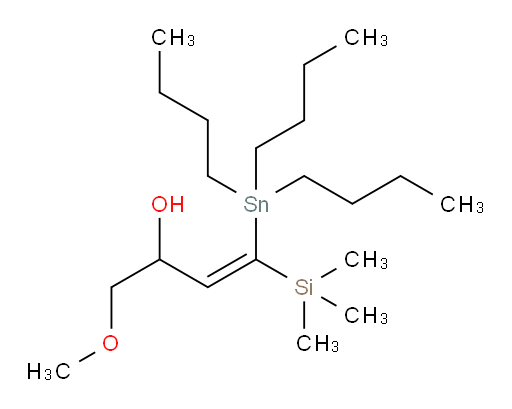 (Z)-1-甲氧基-4-(三丁基锡基)-4-(三甲基硅基)丁-3-烯-2-醇