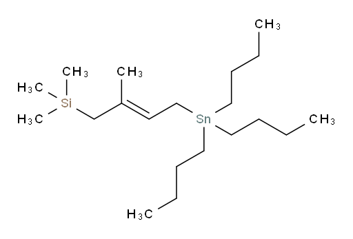 (E)-trimethyl(2-methyl-4-(tributylstannyl)but-2-en-1-yl)silane