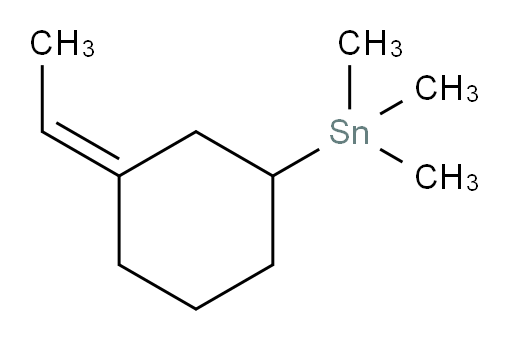 (Z)-(3-ethylidenecyclohexyl)trimethylstannane