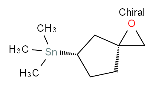 trimethyl((3R,5S)-1-oxaspiro[2.4]heptan-5-yl)stannane