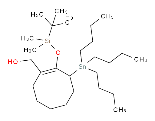 (Z)-(2-((叔丁基二甲基sil氧基))-3-(三丁基锡基)环辛-1-烯-1-基)甲醇