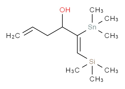 (Z)-1-(三甲基硅基)-2-(三甲基锡基)六-1,5-二烯-3-醇