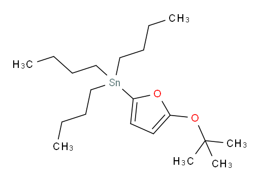 (5-(叔-丁氧基)呋喃-2-基)三丁基锡烷