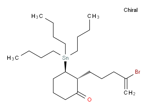 (2R,3R)-2-(4-溴戊-4-烯-1-基)-3-(三丁基锡基)环己酮