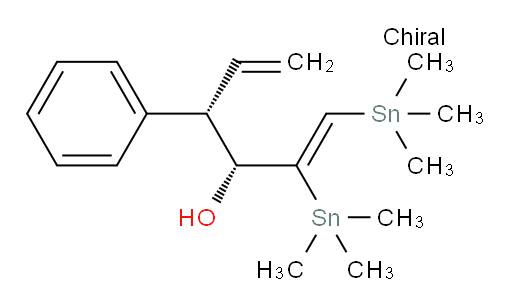(3R,4S,Z)-4-苯基-1,2-双(三甲基锡基)六-1,5-二烯-3-醇