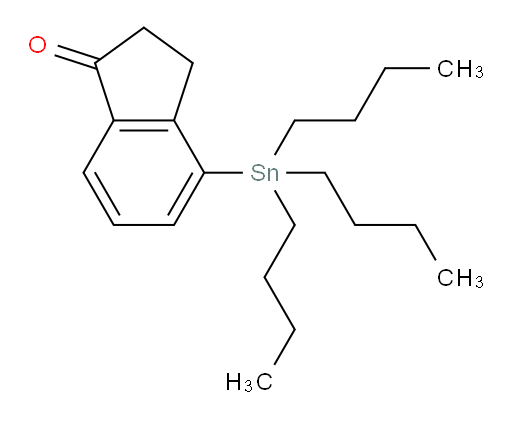 4-(tributylstannyl)-2,3-dihydro-1H-inden-1-one
