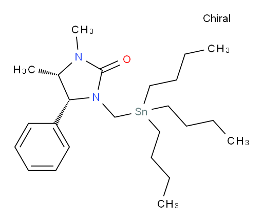 (4R,5S)-1,5-二甲基-4-苯基-3-((三丁基锡基)甲基)咪唑烷-2-酮