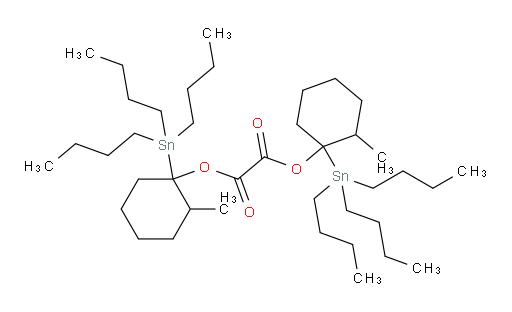 bis(2-methyl-1-(tributylstannyl)cyclohexyl) oxalate