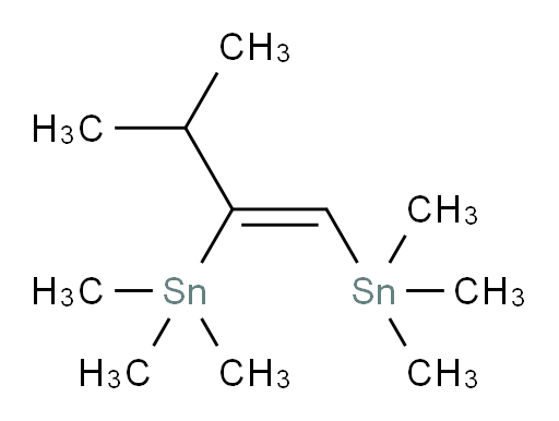 (Z)-(3-methylbut-1-ene-1,2-diyl)bis(trimethylstannane)