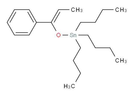 (Z)-三丁基((1-苯基丙烯-1-基)氧基)锡烷